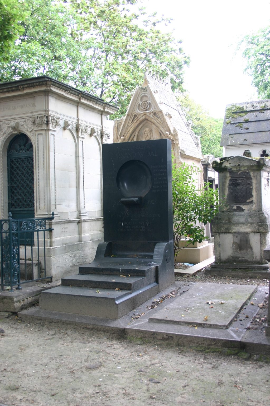 Fernand Widal's tomb, Montmartre Cemetery, Paris - 01.JPG